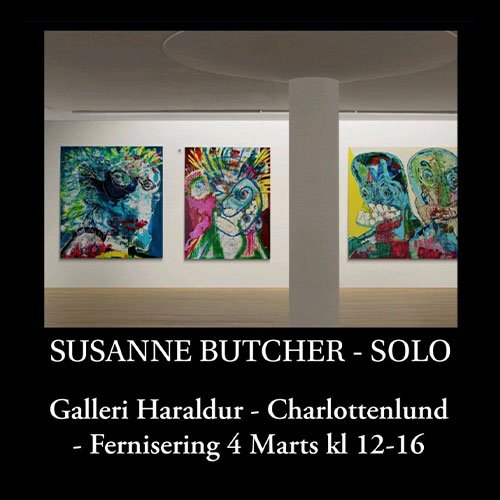 Susanne Butcher 'What is my Power' SOLO udstilling
